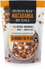 Byron Bay Macadamia Muesli Almond Fig & Pear 900g