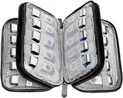 Thumb Drive Holder Case - Flash Drive Case, Organizing Case Bag | Electronic Travel Arranger Holder, Electronic Accessories with Slots, Protective Case USB Disk Storage Bag