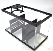 REFUGIUM KIT - 10 Gallon Aquarium Sump kit - Single Filter Sock Holder