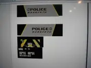Narberth Pennsylvania Police Vehicle Decals 1:64 two for one money