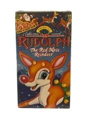 Rudolph the Red-Nosed Reindeer VHS 1992 Release SEALED