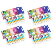4x Oil Paints Sets 12 Coloured Tubes Artist Quality 9ml Paint Set Bundle