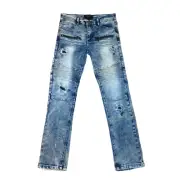 Encrypted Skinny Fit Premium Denim Jeans Size 16 / 2022