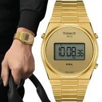 在飛比找momo購物網優惠-【TISSOT 天梭 官方授權】PRX Digital 數位