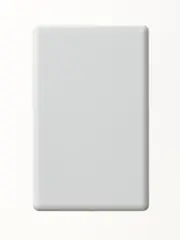 Lucci Power Gravity Blank Face Plate Only in Matte White