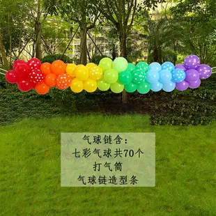 氣球派對 生日氣球 生日氣球 生日快樂橫幅背景布氣球幼稚園畢業海報裝飾派對場景布置拍照道具『cyd22414』