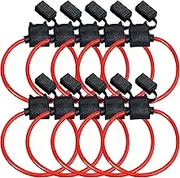 Conext Link LFH10ATC-10 Loop ATC Fuse Holder with Cover Without Fuse 10 Pack 10 Gauge