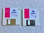 RARE VINTAGE AOL SOFTWARE FOR MAC MACINTOSH v. 2.5 on TWO 800K FLOPPY DISKS NEW