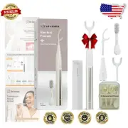 Electric Vibration Flosser Kit with Toothbrush & Replaceable Picks - Waterproof