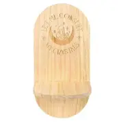 Crystal Wonderland Natural Let Me Consult My Crystals Wooden Altar Shelf