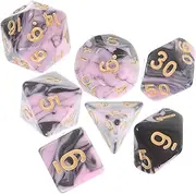 UPKOCH 1 Set Multi Sided Dice for Board Games Accessory Lightweight Easy to Grip Fun for Home Bars Ktv Parties Present for Friends Family