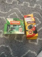Kodak Fun Saver & Fujifilm Quick Snap Flash 35 Single-Use Disposable Cameras-2.