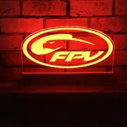 Ford FPV Logo LED Sign Light,Bar Sign,Mancave,Remote Control,Light,Gift