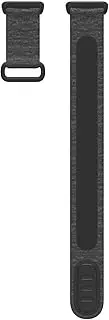 Fitbit Charge 5 Hook and Loop Band,Charcoal, Large