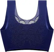 [Generic] Sports Bras Women High Impact for Non Wired Sexy White Bra Support Ladies Packs of 2 Backless Strapless Bralettes Plus Size F Cup Bralette Top Underwired 22-24 T Shirt Multipack