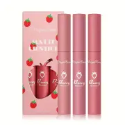 NNETM 3pcs colors Light weight Softness Velvet Matte Lipstick set - Long Lasting, Non-Stick