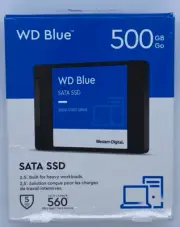 New WD Blue 500GB 3D NAND SSD 2.5 SATA III Internal Solid State Drive