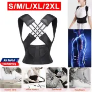 Belt Back Posture Corrector Adjustable Anti-Camel Sitting Posture Correction AU