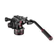 Manfrotto 608 Nitrotech Video Fluid head (Flat Base)