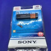 Sony Micro Vault Midi 8GB USB Flash Drive - USM8GL - New Sealed S22