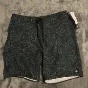 SIZE 32 ONEILL HYPERFREAK DIVERGENT STRETCH BOARD SHORTS MEN’S