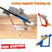 Arrow Fletching Jig Adjustable Archery Target Hunting Arrow DIY Tool