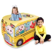 CoComelon Musical School Bus Pop Up Play Tent Pink Indoor Playhouse (320411)