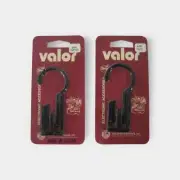 Valor Enterprises VA-MH4 CB Radio Mircophone Buddy Hook Black Hanger QTY 2 NEW