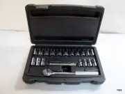 Husky Mechanics Tool Set, Socket And Ratchet 18 Piece