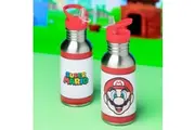Mario: Super Mario Metal Water Bottle (500ml)