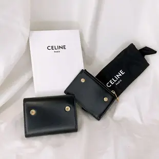 歐美代購 台灣現貨 Celine 凱旋門二合一短夾