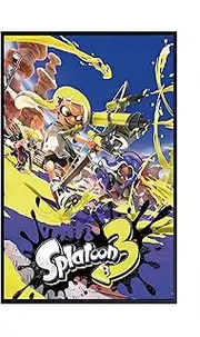 Theissen Splatoon 3 Game Poster for Bedroom Wall Decor - Matte Poster Frameless Gift 28x43cm