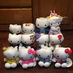 麥當勞 復古 聯名 收藏 絕版 珍藏 1999年 HELLO KITTY 娃娃 6套 共12隻 部分泛黃 如圖所示