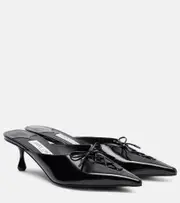 [Jimmy Choo] Jimmy Choo Scarlett 50 leather mules AU 11 black