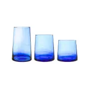 Nicola Spring 18 Piece Merzouga Recycled Highball And Tumbler Glasses Set