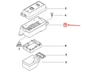 MINI COOPER R50, R53 Fuse Box 1480790 61131480790 NEW GENUINE