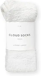 [Unboxme Gifts] Ultra-Luxe Cloud Sock for Women & Men | Warm & Cozy Fuzzy Super Soft Luxurious Fabric Sleep Socks