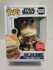 Funko Pop Star Wars: Jar Jar Binks # 500 Gamestop Exclusive|