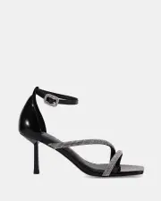 Shelly Shen Maddox/Black Patent Womens Heels 05
