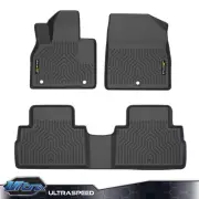Fit For 2020-2024 Hyundai Palisade All Weather TPE Floor Mats Protection Liners (for: Hyundai)