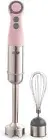 Dash Chef Series Immersion Hand Blender, 5 Speed Stick Series, Pink