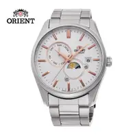 在飛比找PChome24h購物優惠-ORIENT 東方錶 SUN&MOON系列 日月相錶 鋼帶款
