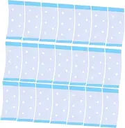 OHPHCALL 40pcs Wig Tape Double Sided Tape Double Side Tape Double Sided Adhesive Tape Wigs 2 Sided Tape Adhesive Strips Tape for Wig Hair Adhesive Device Wig Adhesive Tape Sky-Blue Plastic