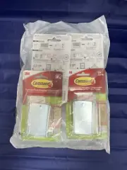 Command 3M Damage Free Hanging Holds 8 Pounds 4 per Pack NEW