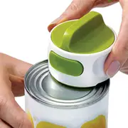 Portable Manual Can Openers Easy Twist Release One Touch Switch Kitchen Tool
