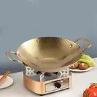 Seafood Troop Pot Double Handle Pan Dry Pots Instant Noodle Pot for Home