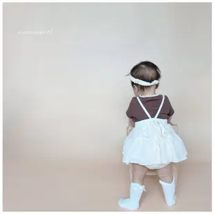 nunubiel 層次寶寶吊帶裙 包屁裙｜寶寶裙子 嬰兒裙子 女寶 寶寶衣服 寶寶裙子 嬰兒衣服 小孩衣服 韓國童裝