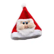 3PCS Santa Claus Hat Cosplay Home Party Supplies Cartoon Hat Toy