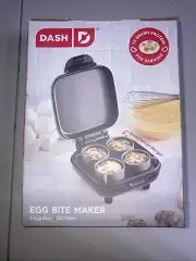 Dash Egg Bite Maker - Light Blue Aqua Teal Countertop Egg Cooker A-5