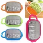 2-in-1 Vegetable Chopper Slicer Plastic Potato Grater Cheese Carrot Shredder